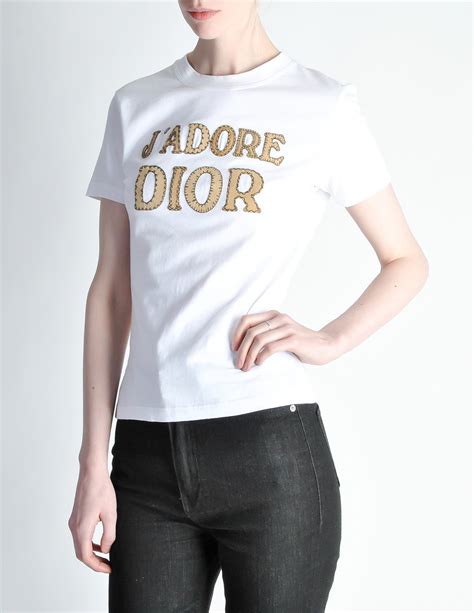 dior t shirt for ladies|vintage Dior shirt.